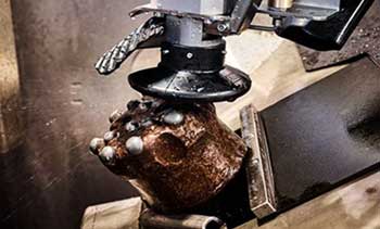 Mining Drill Bit Reshaping